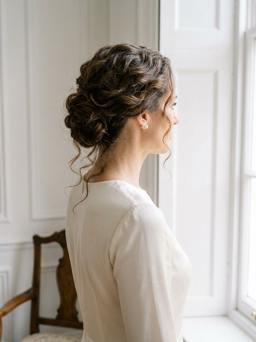 Weicher French Twist - Standesamt Frisuren